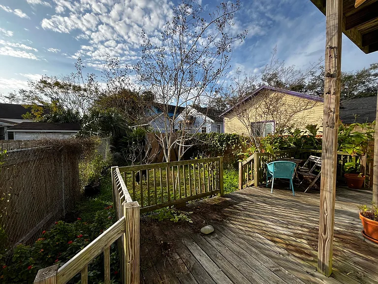 shared back yard