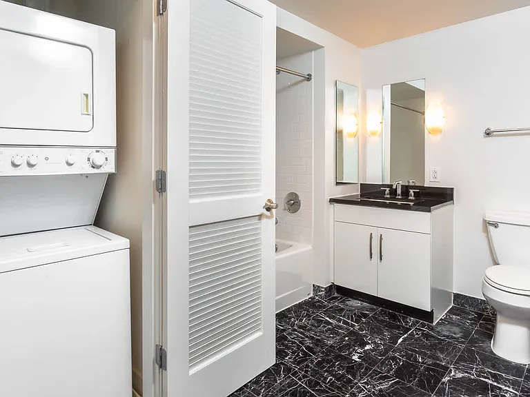 Bathroom and In-home Washer and Dryer