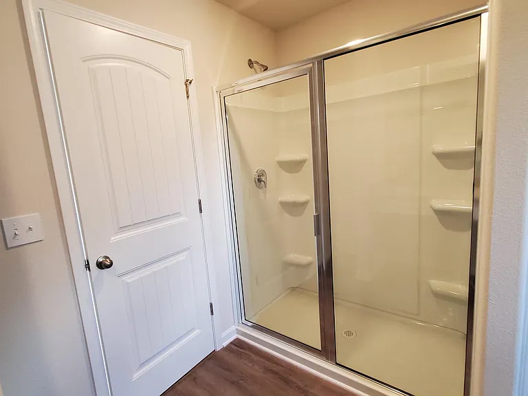 Shower Area in Master Closet