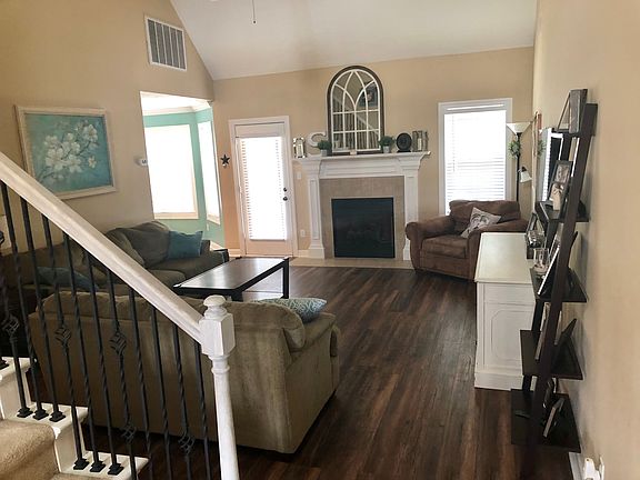 Living room from entry