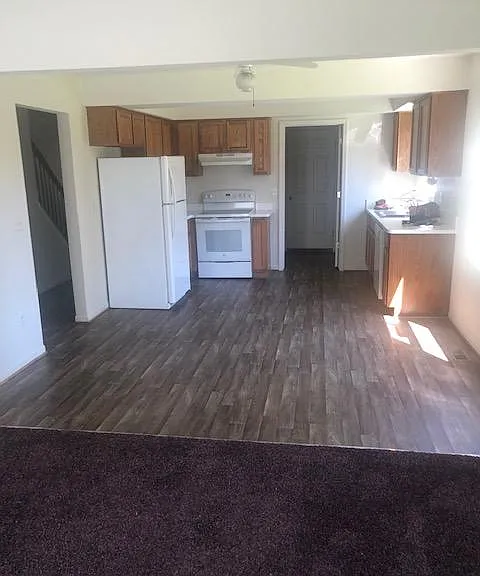 Family Room open to kitchen and dining