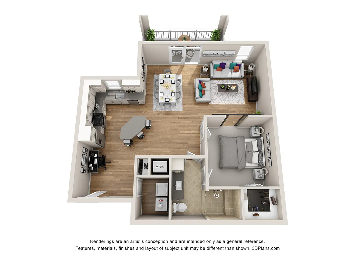 Floor plan 1MA