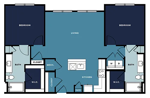 Floor plan B2