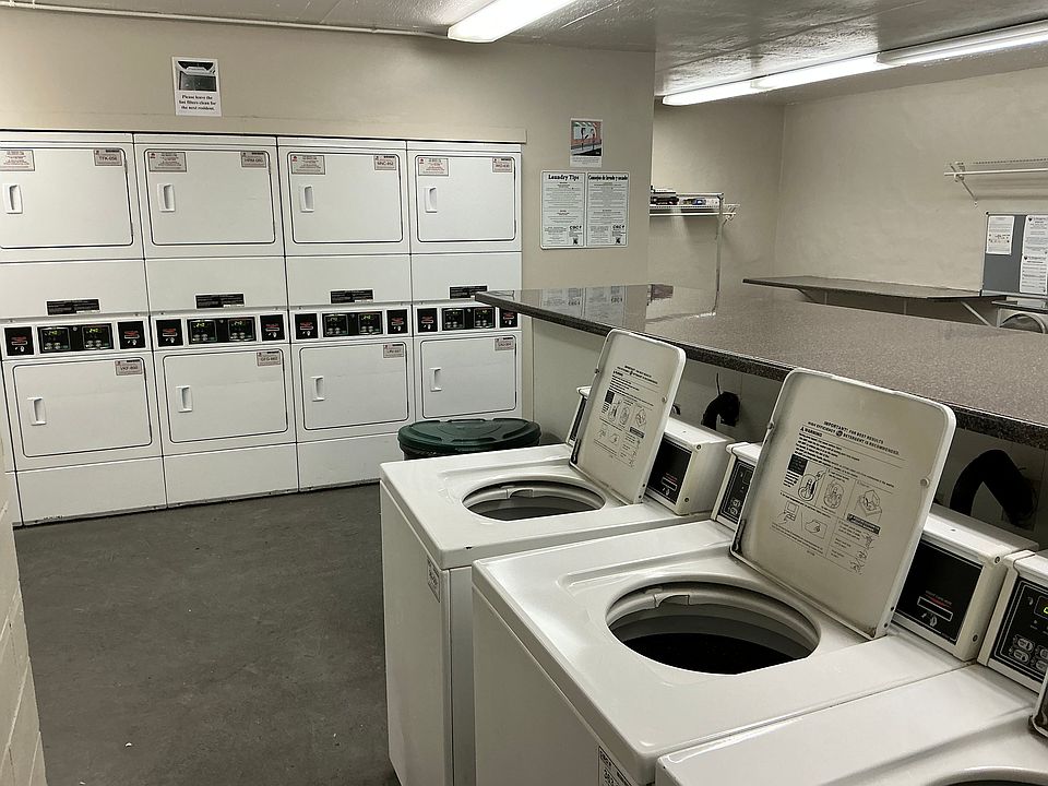 Laundry room in parking garage below Condo.