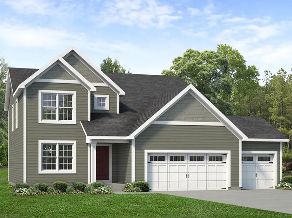 Wildwood - Adams 3 Car Garage Plan, The Reserve at Wildwood