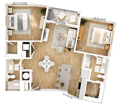 Floor plan B4