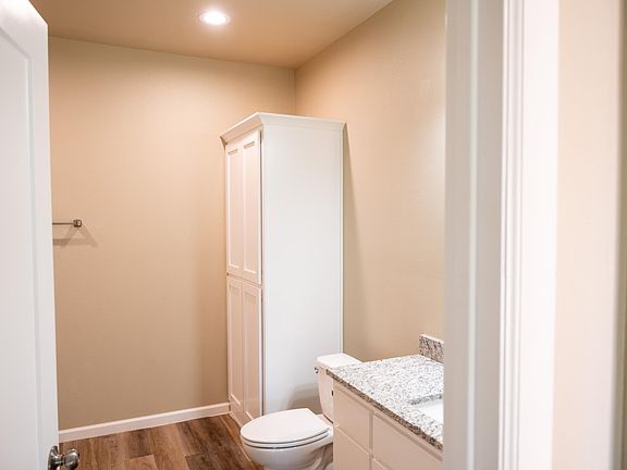 Guest Bath has a Linen Closet