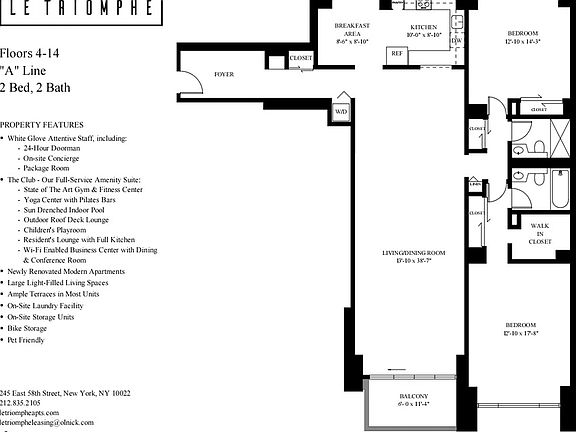 2nd image of 245 E 58th St APT 8A