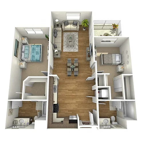 Floor plan B4
