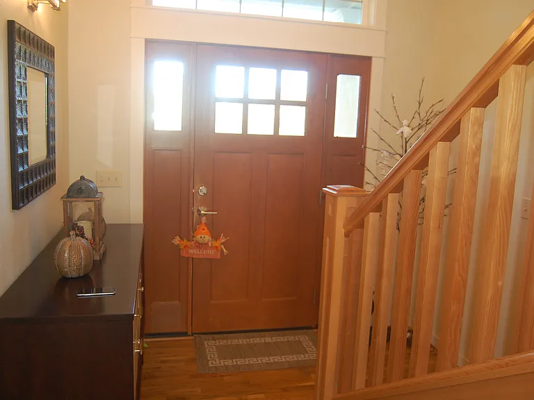 Front Door Entry.