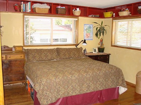 Bedroom with Hardwoods