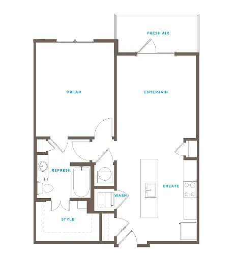 Floor plan A4B
