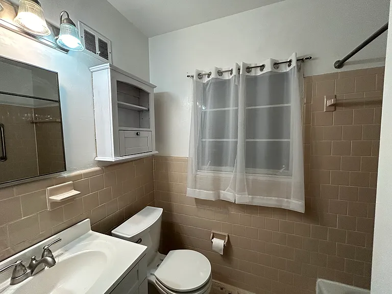 Bathroom with tub