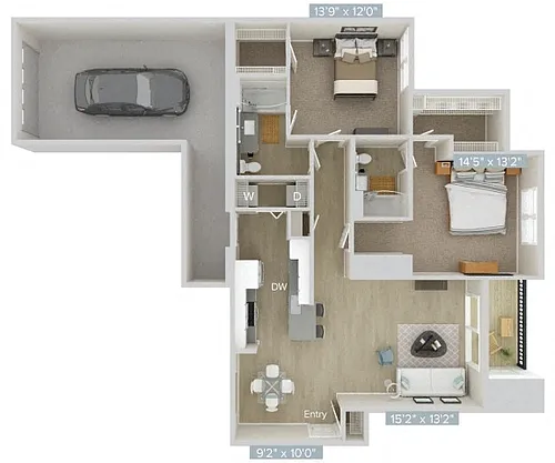 Floor plan BF4