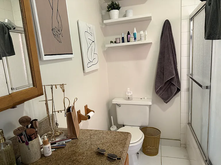 Full size bathroom with bathtub