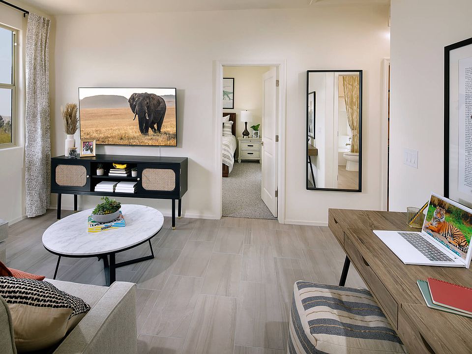 The 2110 floorplan modeled at Fieldstone at Gladden Farms in Tucson, AZ.