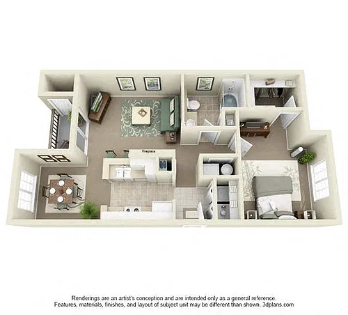 Floor plan Wasatch