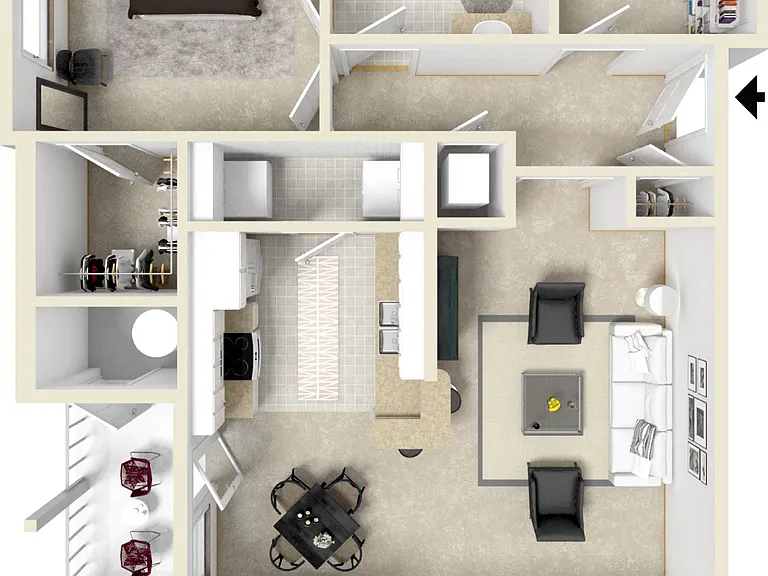 The Vineyard of Olive Branch Apartment Homes — Photo 34