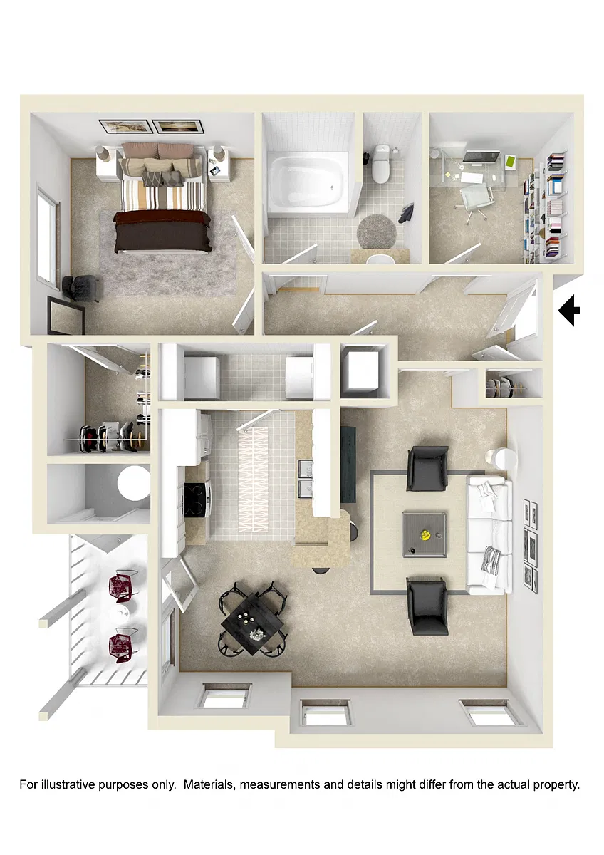 Floor plan Snowden