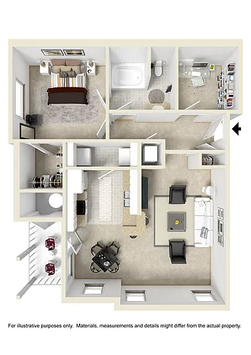 Floor plan Snowden