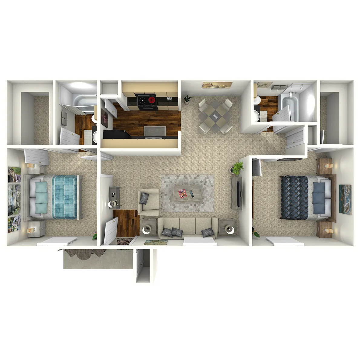 Floor plan 2B