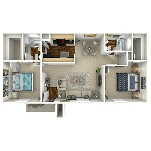Floor plan 2B