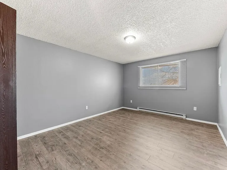 Large bedroom with new LVP flooring