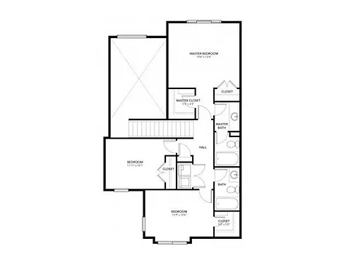 Floor plan Timberline 3-Bed