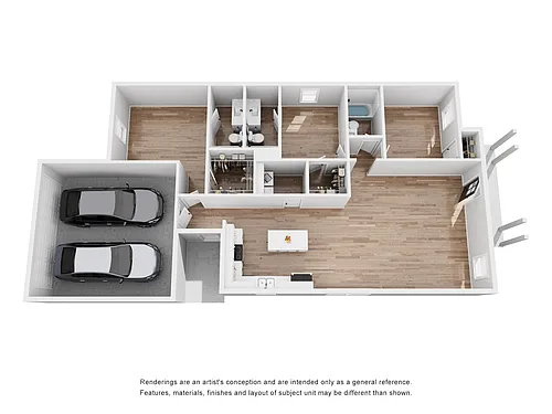 Floor plan The Cottonwood Price per Unit