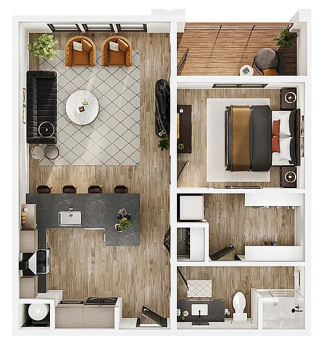 Floor plan A2 Core