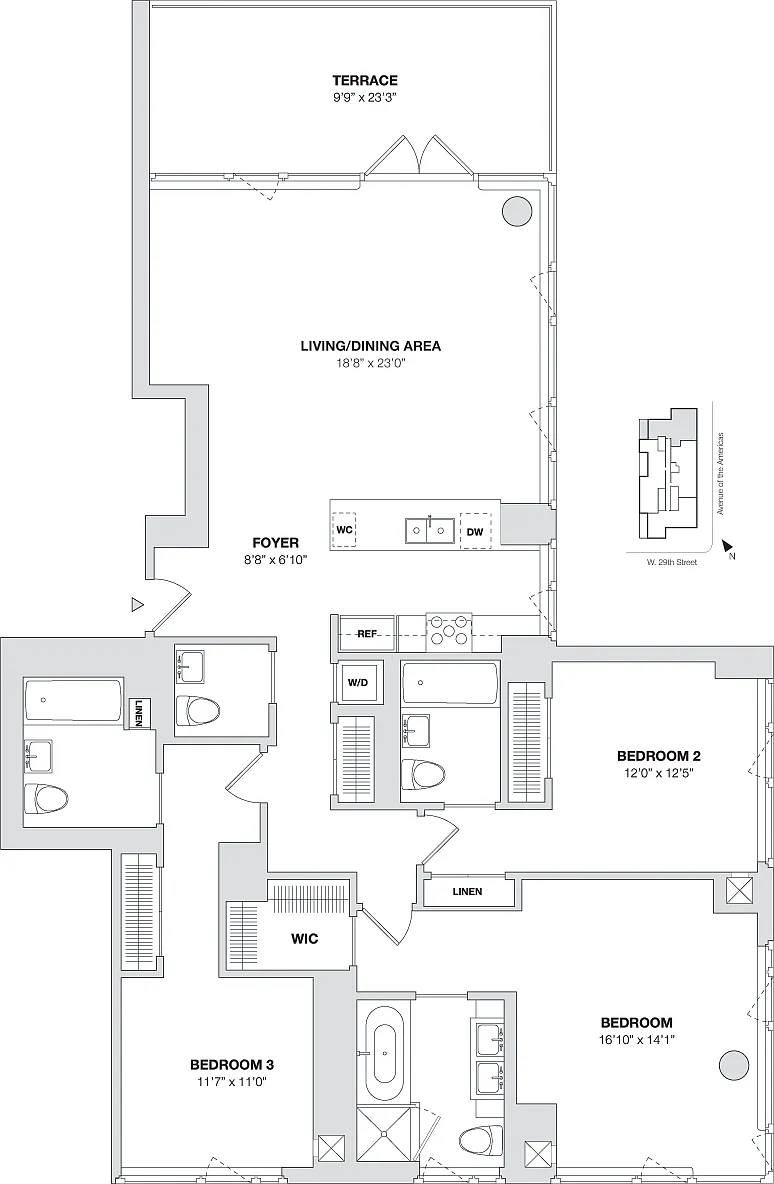 Floor plan Penthouse C
