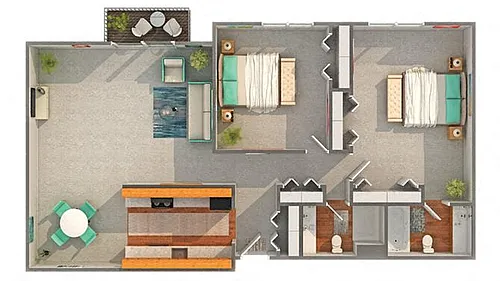 Floor plan Beverly