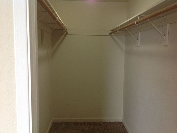 Upstairs closet