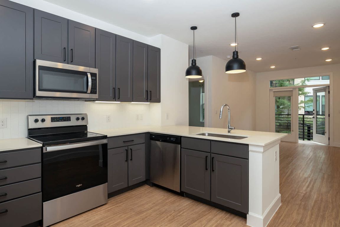 Kitchen with Stainless Steel Appliances