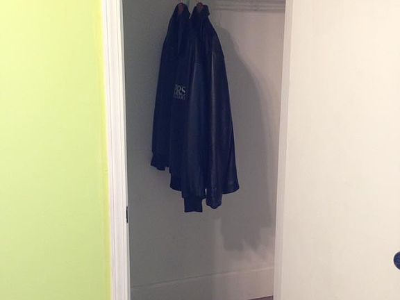 Entry closet, extra storage 