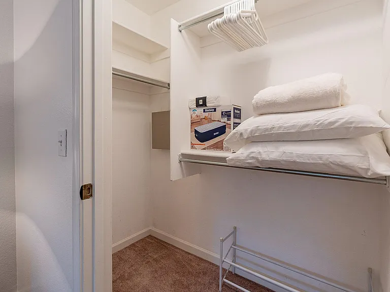 Bedroom 3: Walk-In Closet + New Twin Airbed