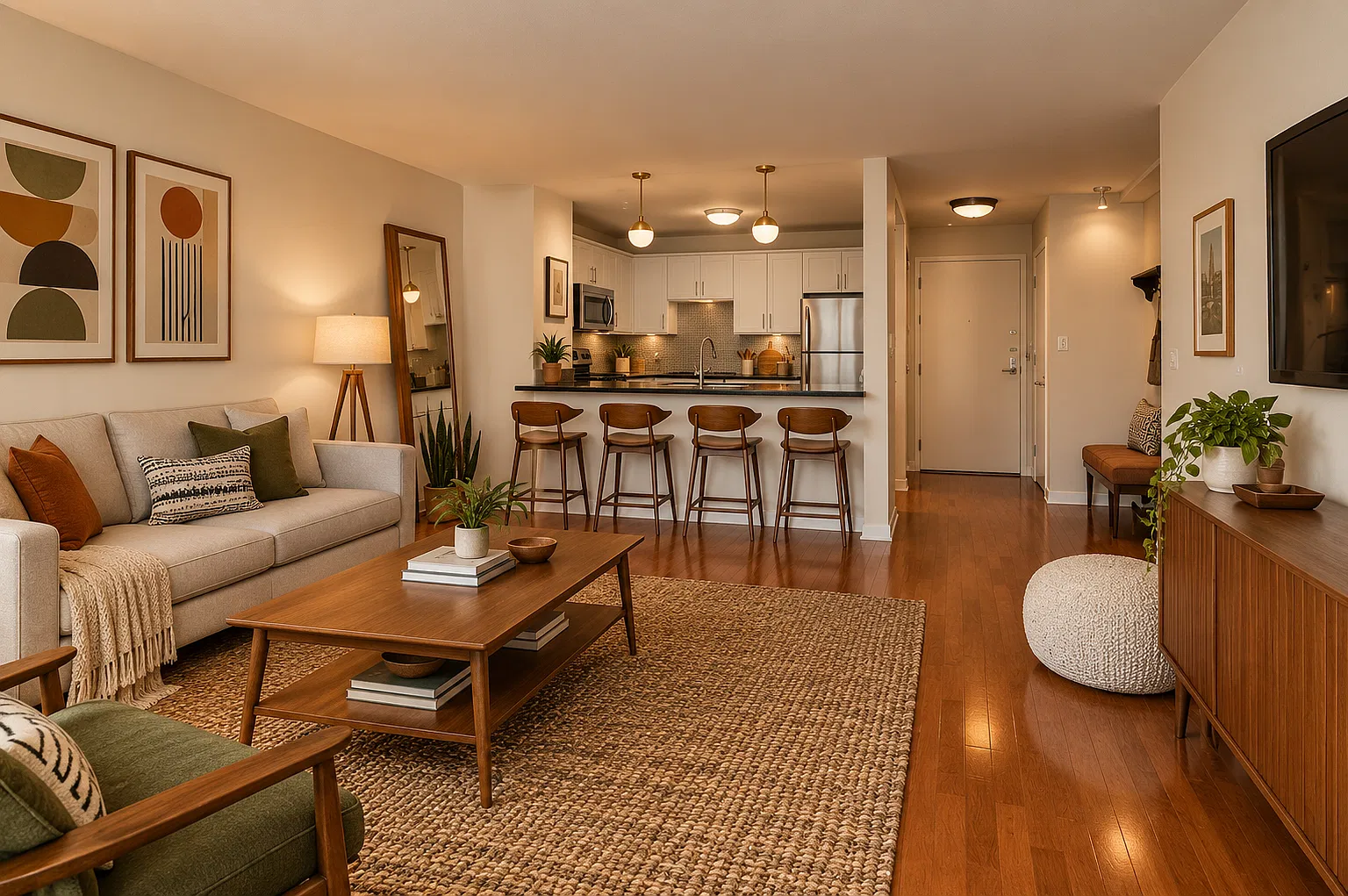 1 bed, 735 sqft, $2,700 — Photo 2