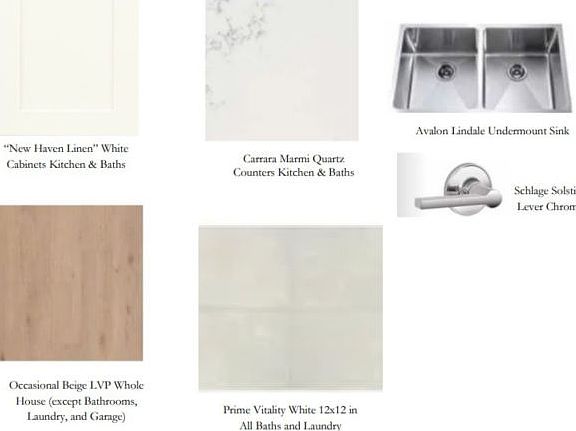 Interior selections
