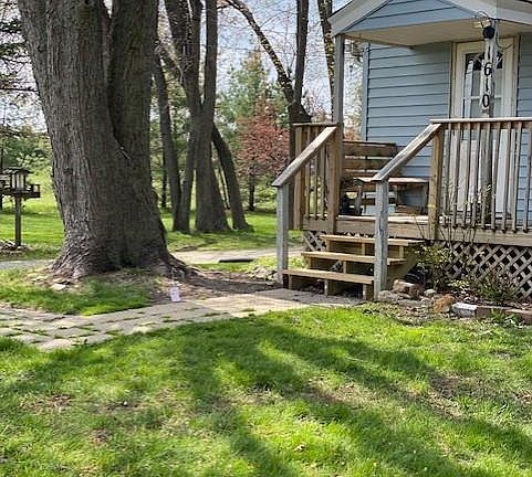 Front View of House (Large Tree was just removed)