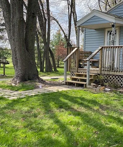 Front View of House (Large Tree was just removed)