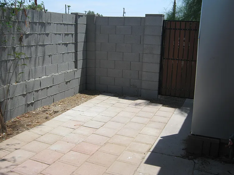 Private Patio Area