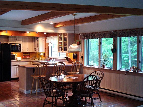 convenient dining nook off kitchen