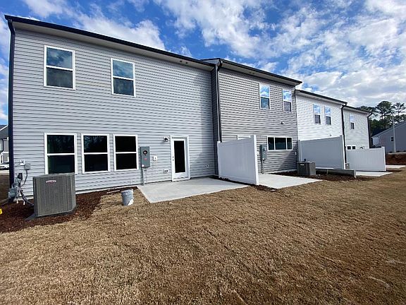 Building strip rear exterior