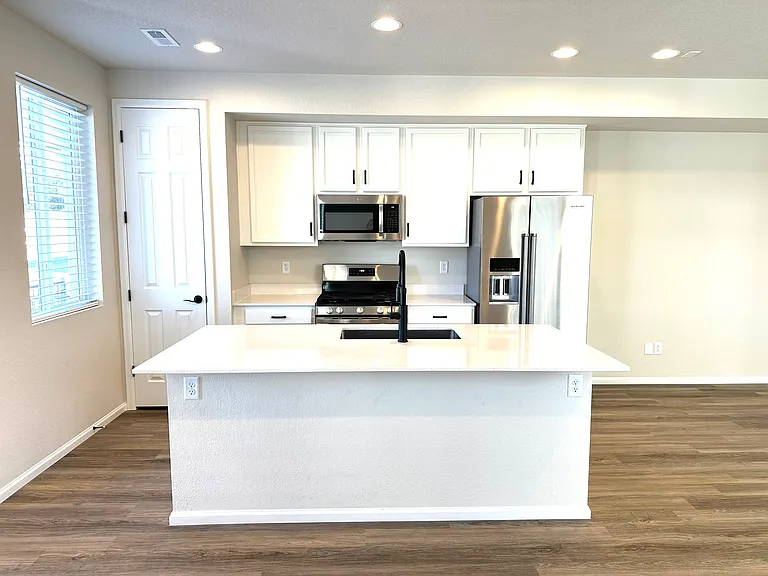 Kitchen from dining room
