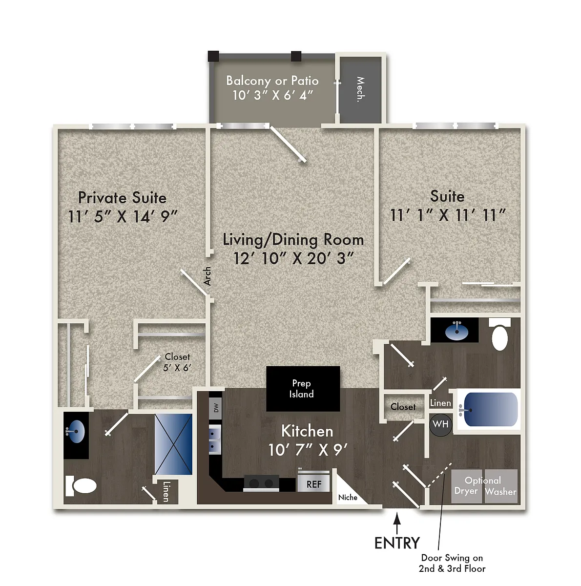 Floor plan Lunar