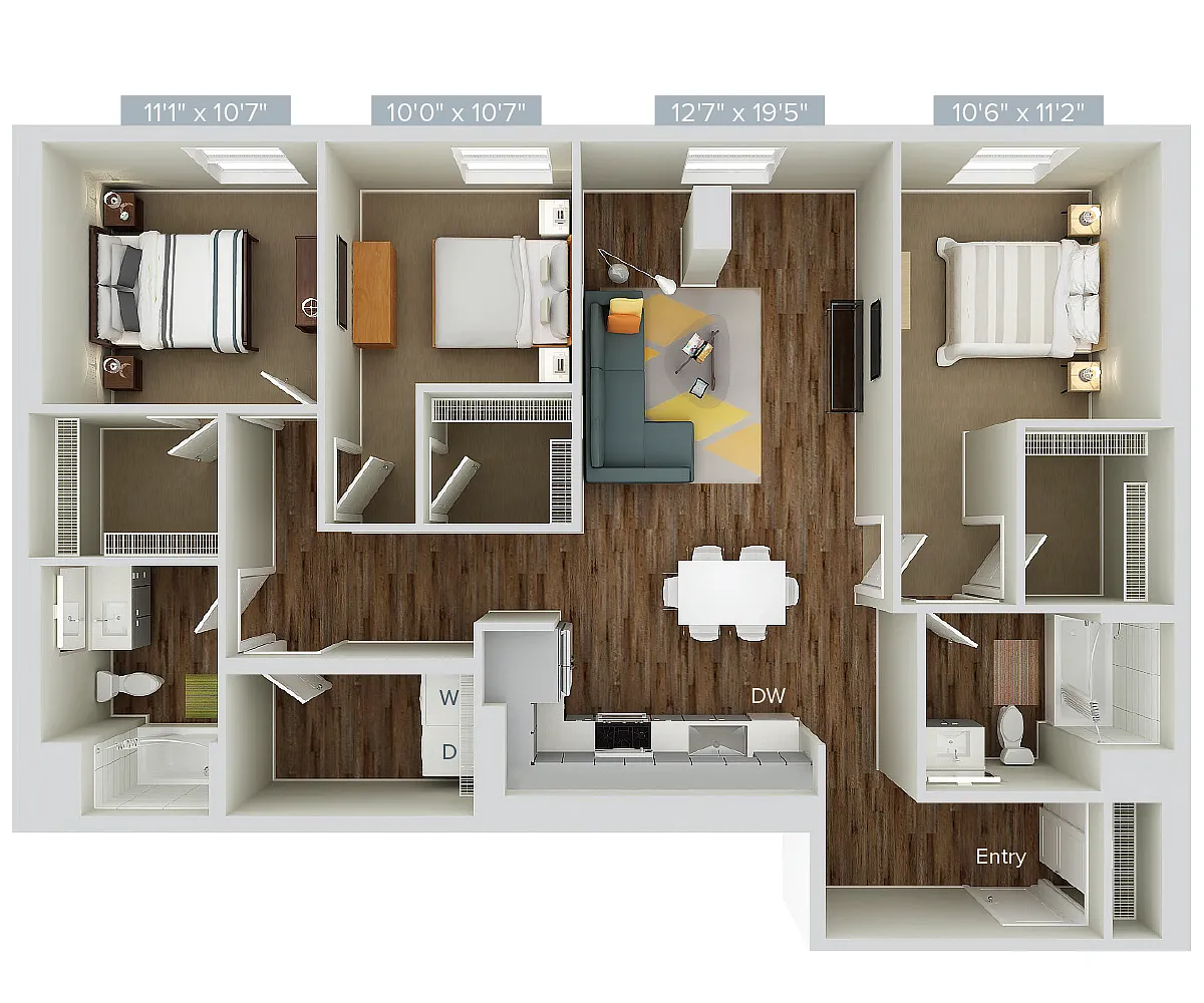 Floor plan C2-1403