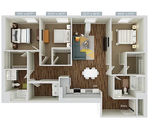 Floor plan C2-1403