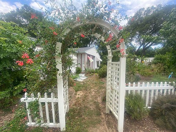 Cottage garden front yard