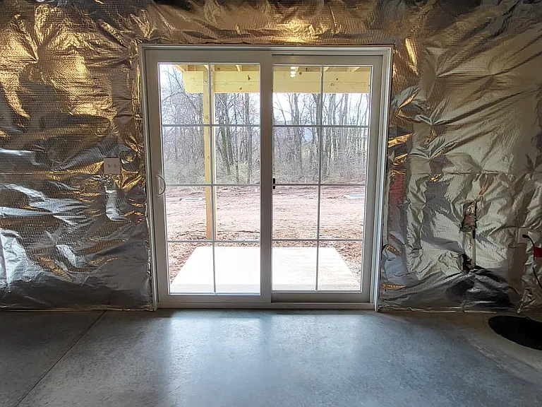 Sliding Door leading to the Patio