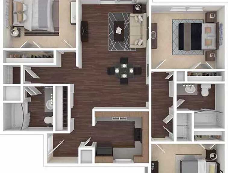 3/2 Floor Plan 3/2 Floor Plan